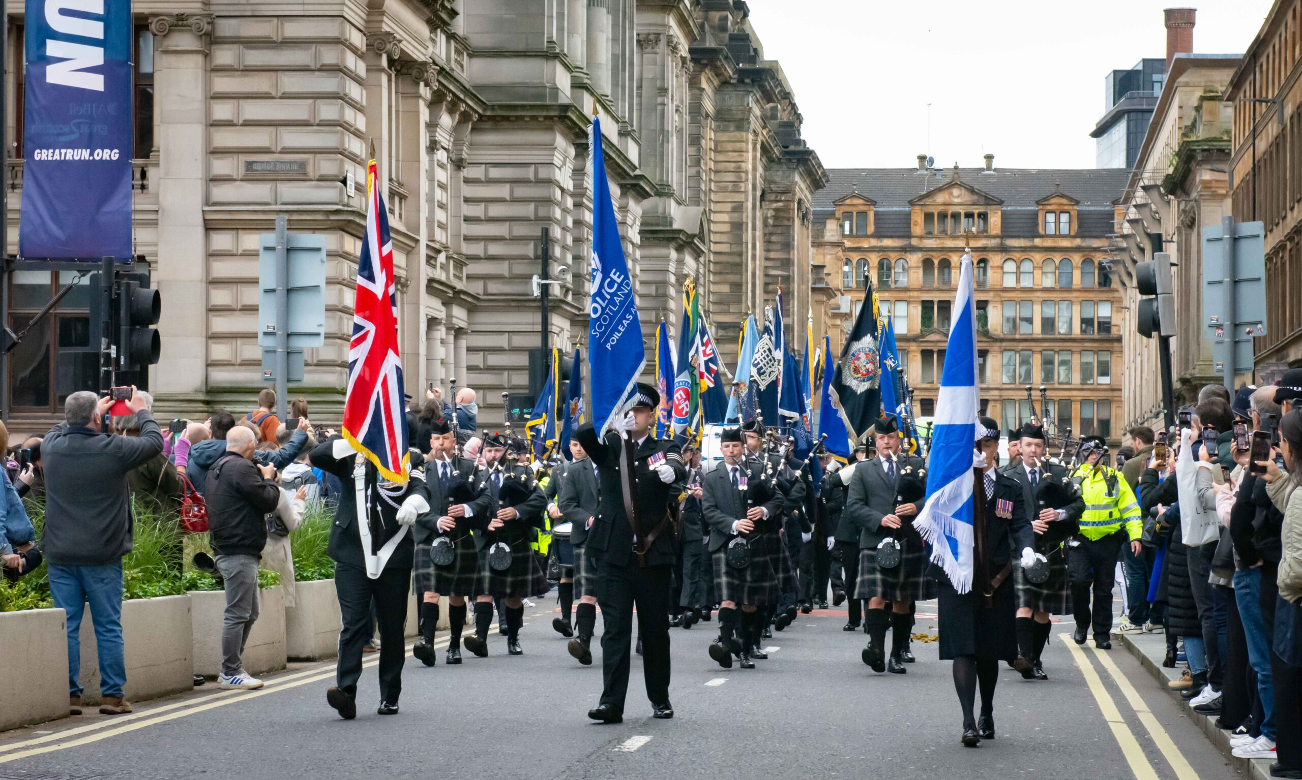 Police lives lost in air disasters among those honoured at National Police Memorial Day